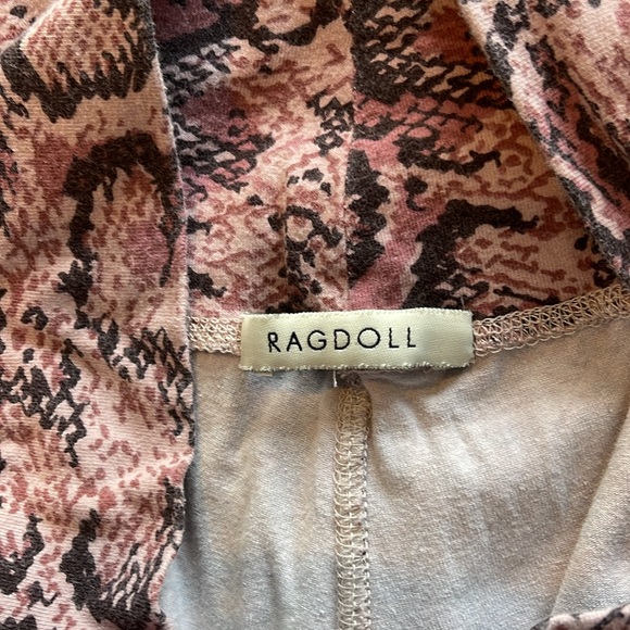 Ragdoll Python Snake Pink Legging Size Small - Picture 3 of 5